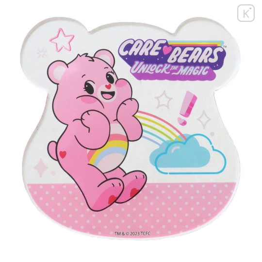 Japan Care Bears Acrylic Coaster - Cheer Bear - 1