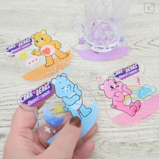 Japan Care Bears Acrylic Coaster - Cheer Bear - 2