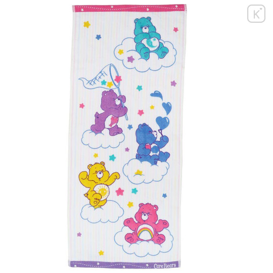 Japan Care Bears Jacquard Face Towel - Bears Cloud - 1