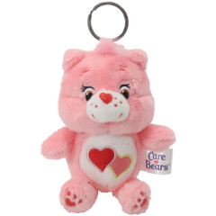 Japan Care Bears Plush Keychain - Love A Lot Bear