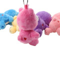 Japan Care Bears Plush Keychain - Love A Lot Bear - 3