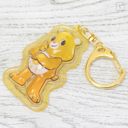 Japan Care Bears Acrylic Keychain - Funshine Bear - 3