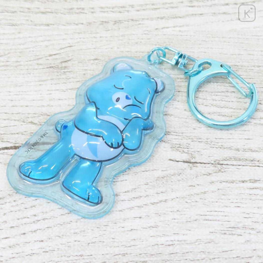 Japan Care Bears Acrylic Keychain - Bedtime Bear - 3