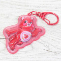 Japan Care Bears Acrylic Keychain - All My Heart Bear - 3