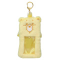 Japan Care Bears Photo Holder Card Case Keychain - Fluffy Birthday Bear - 1