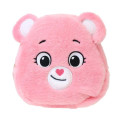 Japan Care Bears Face-shaped Pouch - Cheer Bear - 1