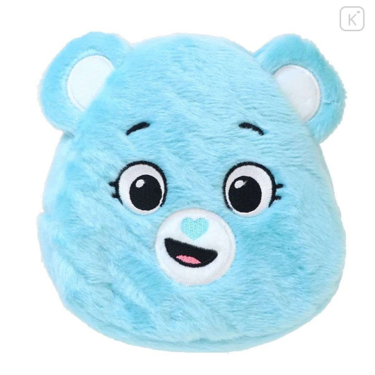 Japan Care Bears Face-shaped Pouch - Bedtime Bear - 1