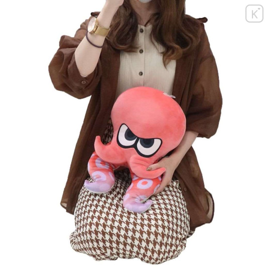 Japan Nintendo Plush Toy (M) - Splatoon / Octopus Red - 3