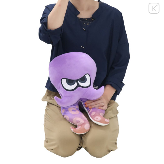 Japan Nintendo Plush Toy (M) - Splatoon / Octopus Purple - 3