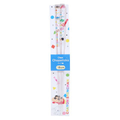 Japan Crayon Shin-chan Chopsticks 18cm - Shinnosuke Nohara / Clear Colorful