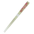 Japan Crayon Shin-chan Chopsticks 23cm - Shinnosuke Nohara / Clear Choco Green - 2