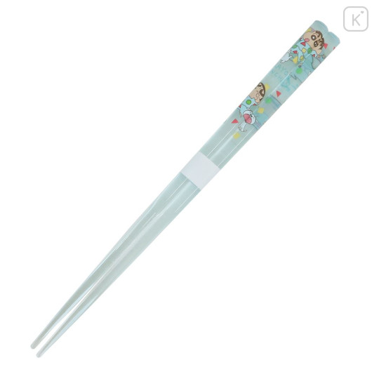 Japan Crayon Shin-chan Chopsticks 23cm - Shinnosuke Nohara / Clear Pajama - 2