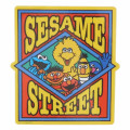 Japan Sesame Street Vinyl Sticker - Friends Photo Time - 1