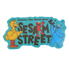 Japan Sesame Street Vinyl Sticker - Green