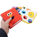 Japan Sesame Street Handkerchief - Characters / White & Yellow - 3