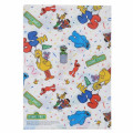 Japan Sesame Street A4 Clear File Folder - Happy 55th Anniversary White - 2