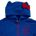 Japan Sanrio Fleece Half Zip Hoodie (M) - Hello Kitty - 2