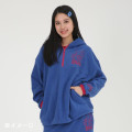 Japan Sanrio Fleece Half Zip Hoodie (M) - Hello Kitty - 4