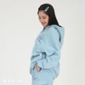 Japan Sanrio Fleece Half Zip Hoodie (M) - Cinnamoroll - 5