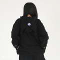 Japan Sanrio Fleece Half Zip Hoodie (M) - Kuromi - 6