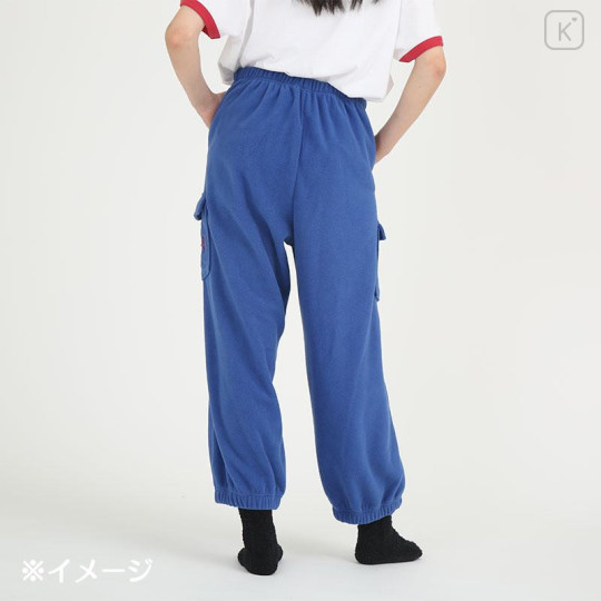 Japan Sanrio Fleece Cargo Pants (M) - Hello Kitty - 5