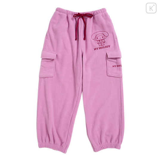 Japan Sanrio Fleece Cargo Pants (M) - My Melody - 1