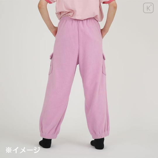 Japan Sanrio Fleece Cargo Pants (M) - My Melody - 5