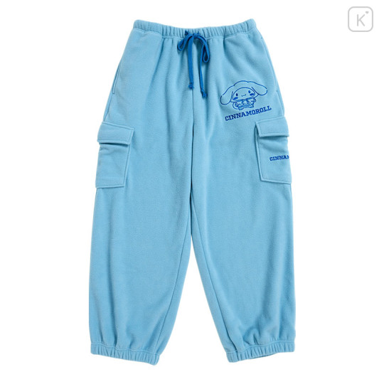 Japan Sanrio Fleece Cargo Pants (M) - Cinnamoroll - 1