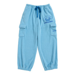 Japan Sanrio Fleece Cargo Pants (M) - Cinnamoroll