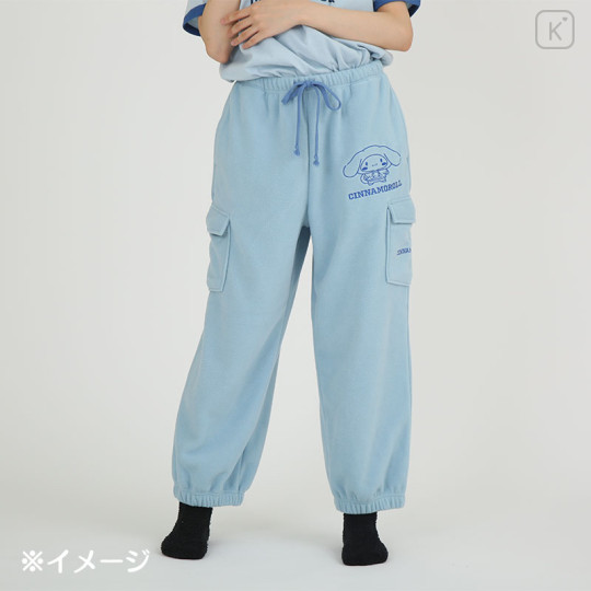 Japan Sanrio Fleece Cargo Pants (M) - Cinnamoroll - 3