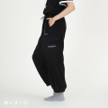 Japan Sanrio Fleece Cargo Pants (M) - Kuromi - 4