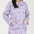 Japan Sanrio Shirt Pajamas (M) - Kuromi / Girly Purple - 5