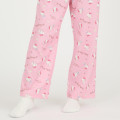 Japan Sanrio T-shirt Pajamas (M) - Hello Kitty / Ivory & Pink - 7