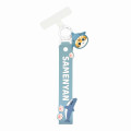 Japan Mofusand Multi Ring Plus with 3D Mascot Hand Strap - Shark Cat Same Nyan - 1