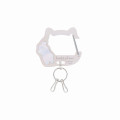 Japan Mofusand Acrylic Carabiner Keychain - Rabbit Cat Usanyan - 5