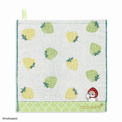 Japan Mofusand Wash Towel - Strawberry Green