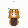 Japan Mofusand Mascot Holder - Red Panda Cat Nyan - 1