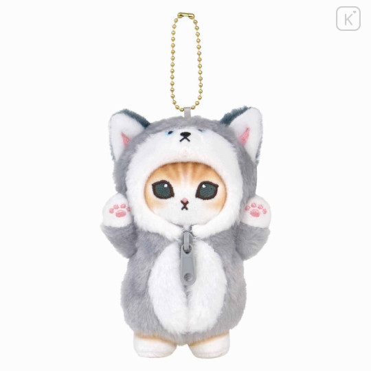 Japan Mofusand Mascot Holder - Wolf Cat Nyan - 1