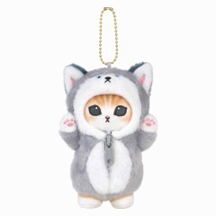 Japan Mofusand Mascot Holder - Wolf Cat Nyan