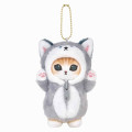 Japan Mofusand Mascot Holder - Wolf Cat Nyan - 1