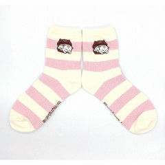 Japan Mofusand Marshmallow Socks - Sweets Nyan Border