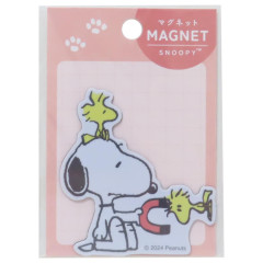 Japan Peanuts Magnet - Snoopy & Woodstock / Tease