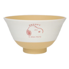 Japan Peanuts Rice Bowl - Snoopy / Pastel Yellow