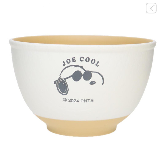 Japan Peanuts Small Bowl - Snoopy Joe Cool / Pastel Yellow - 1