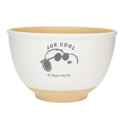 Japan Peanuts Small Bowl - Snoopy Joe Cool / Pastel Yellow