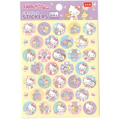 Japan Sanrio Reward Sticker 64pcs - Hello Kitty / Tiny Chum