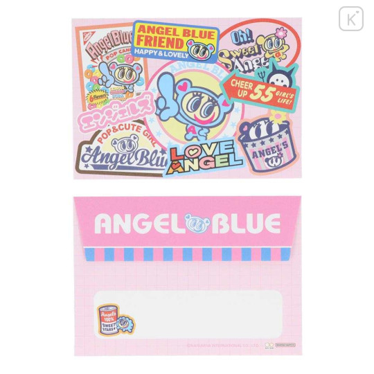 Japan Angel Blue Mini Letter Set - Pink - 3