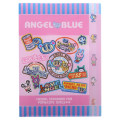 Japan Angel Blue 5 Pockets A4 Index File Holder - Pop & Cute Girls / Pink - 1