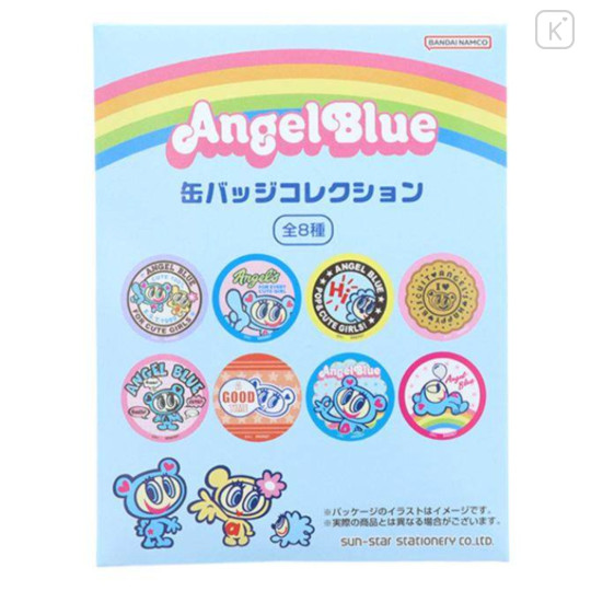 Japan Angel Blue Secret Can Badge - Blind Box - 1