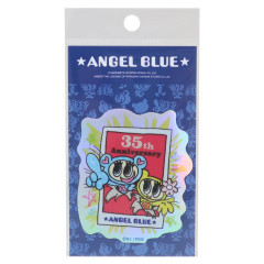 Japan Angel Blue Vinyl Sticker - Hologram Photo 35th Anniversary